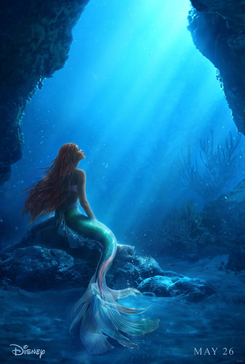 halle bailey little mermaid poster Halle Bailey as Ariel The Little Mermaid poster