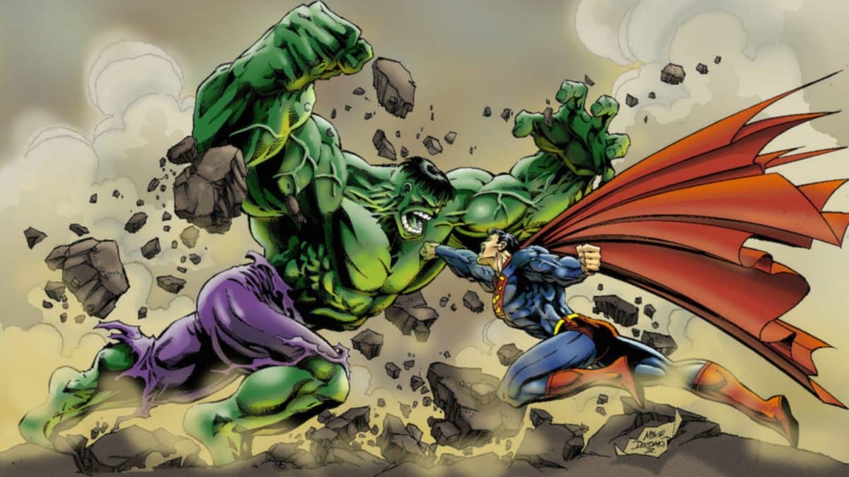 hulk vs superman Hulk Vs. Superman: Who Wins?!