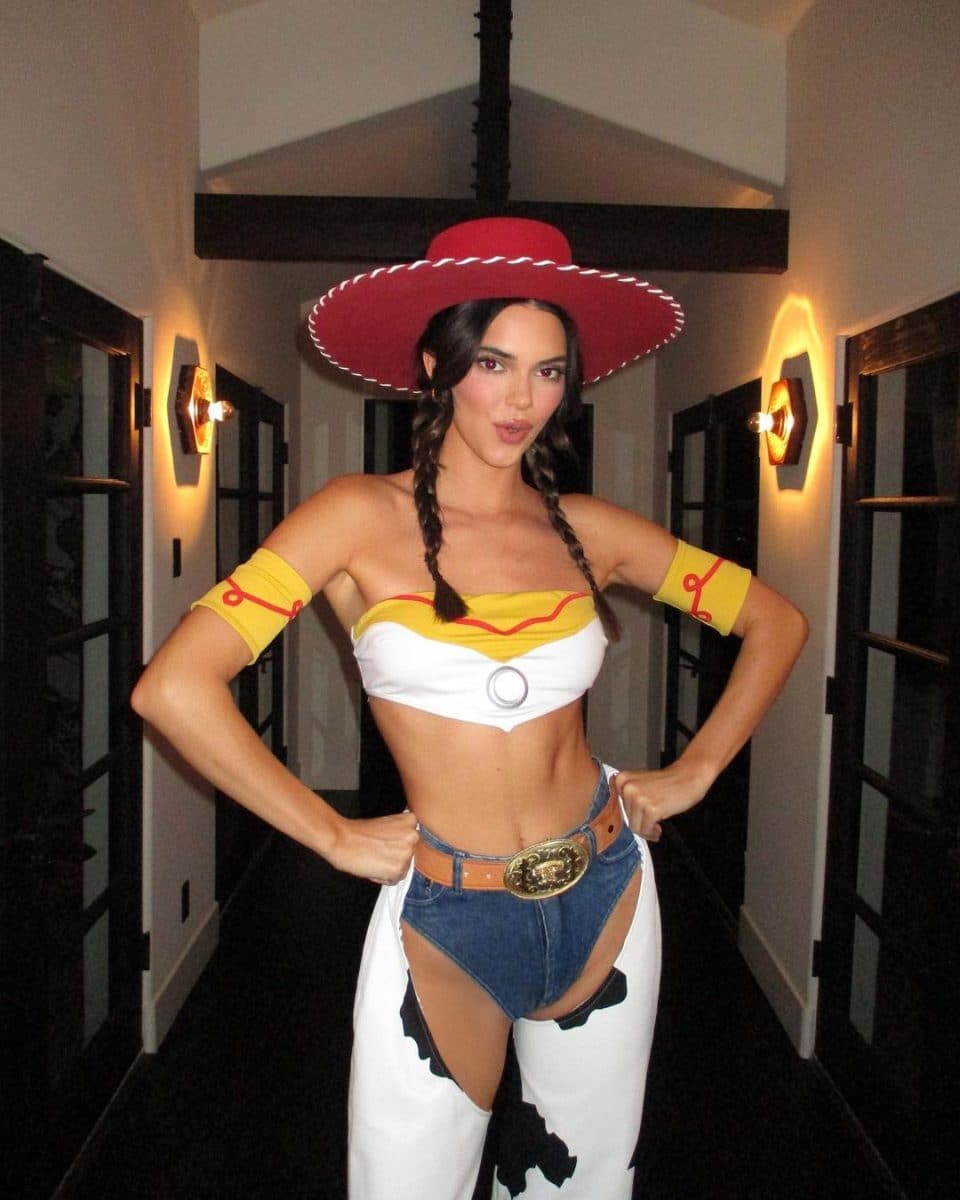 Kendall Jenner as Jessie from Toy Story