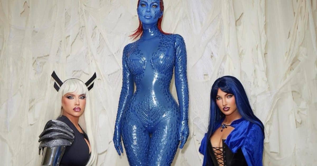 Kim Kardashian Assembles The X-Men For Halloween