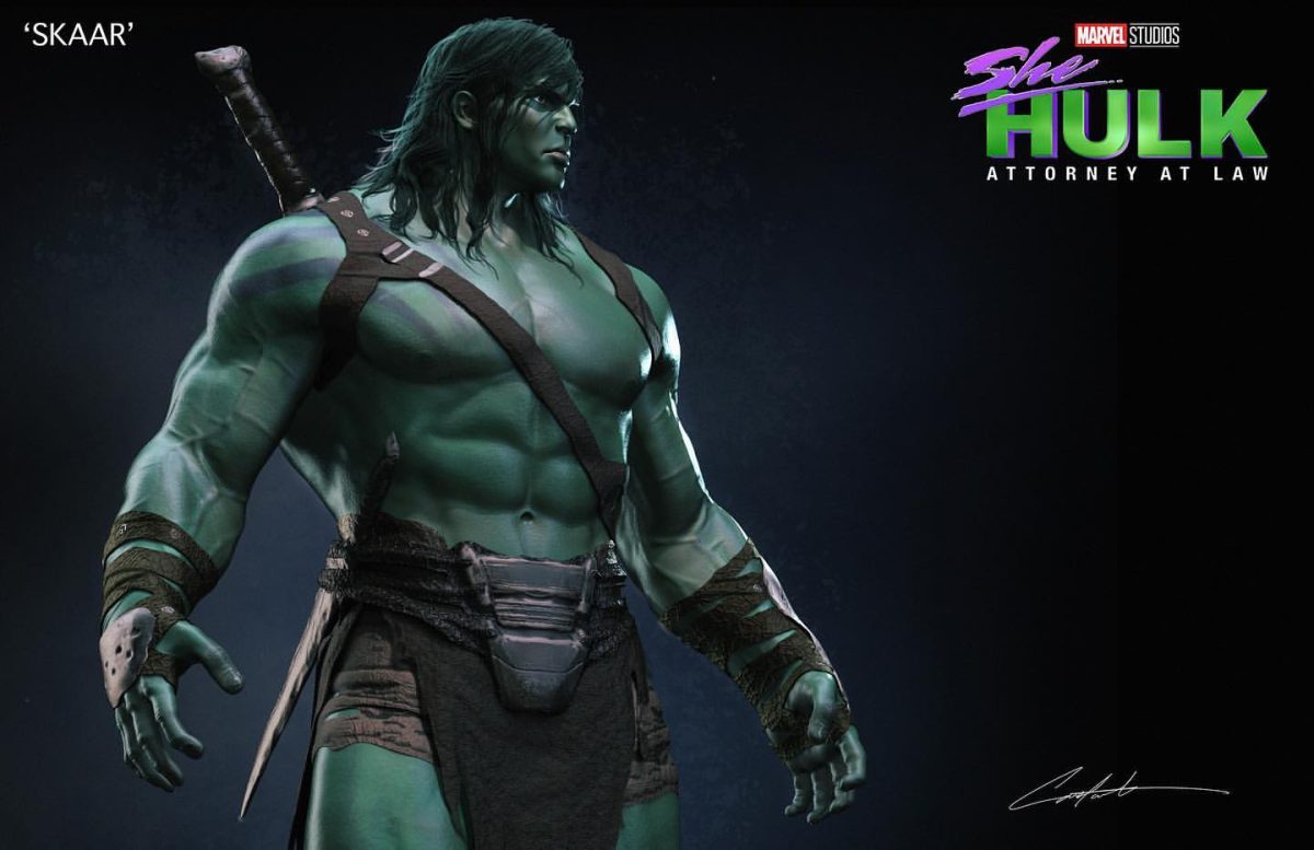 Marvel Skaar Concept Art She-Hulk