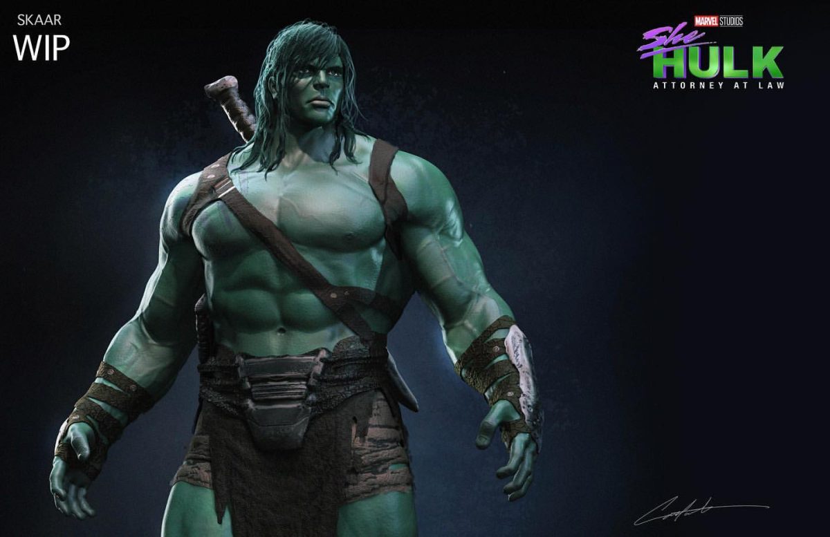 Marvel Skaar Concept Art She-Hulk