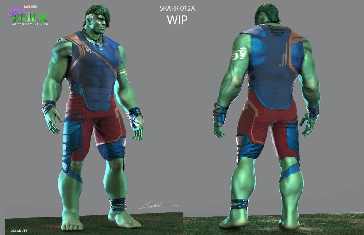 Marvel Skaar Concept Art She-Hulk