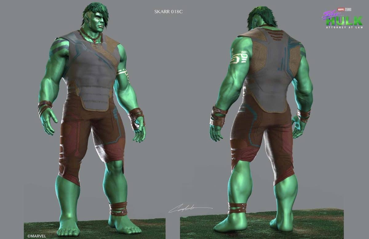 Marvel Skaar Concept Art She-Hulk