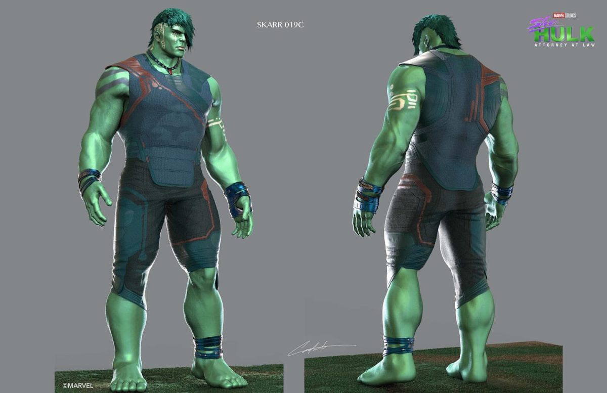 Marvel Skaar Concept Art She-Hulk