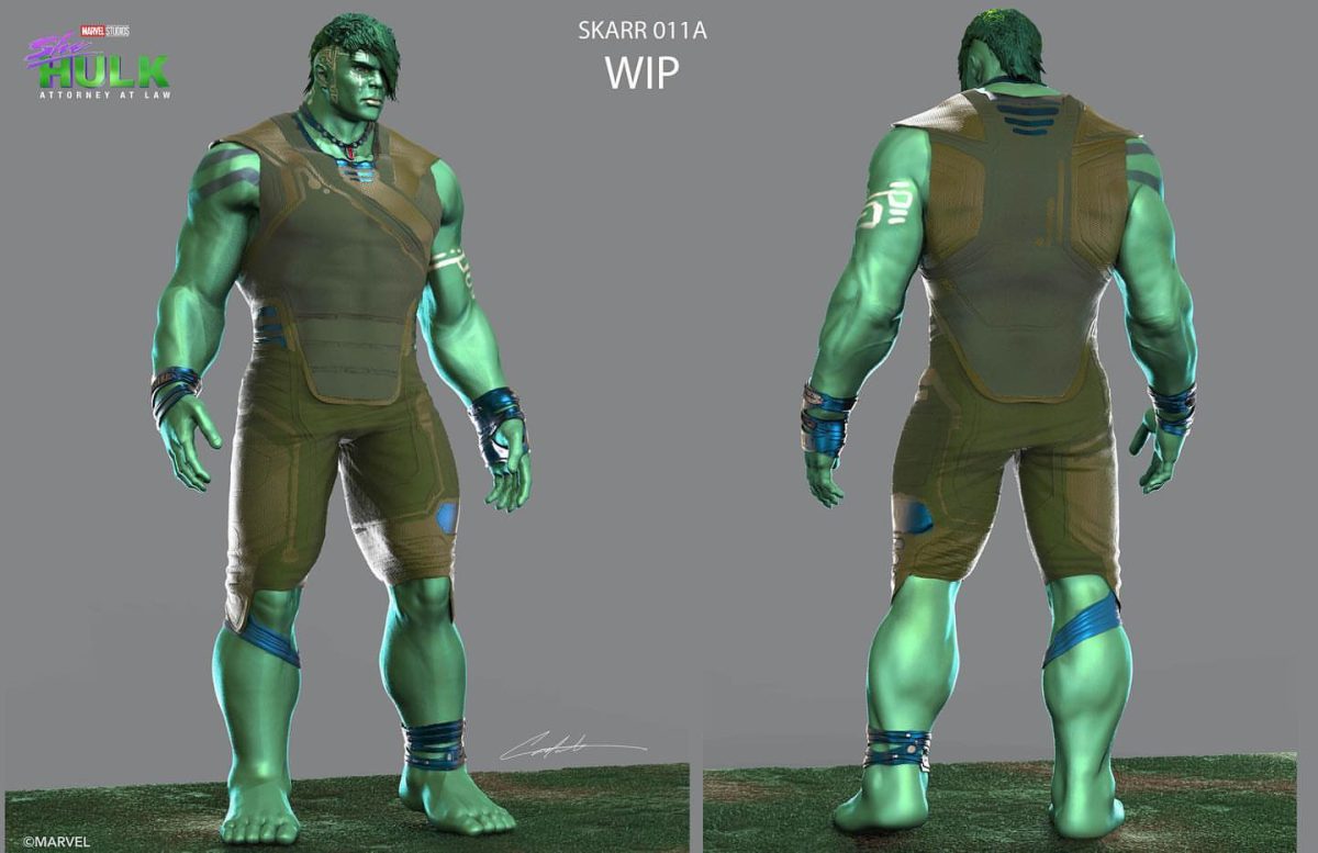 Marvel Skaar Concept Art She-Hulk