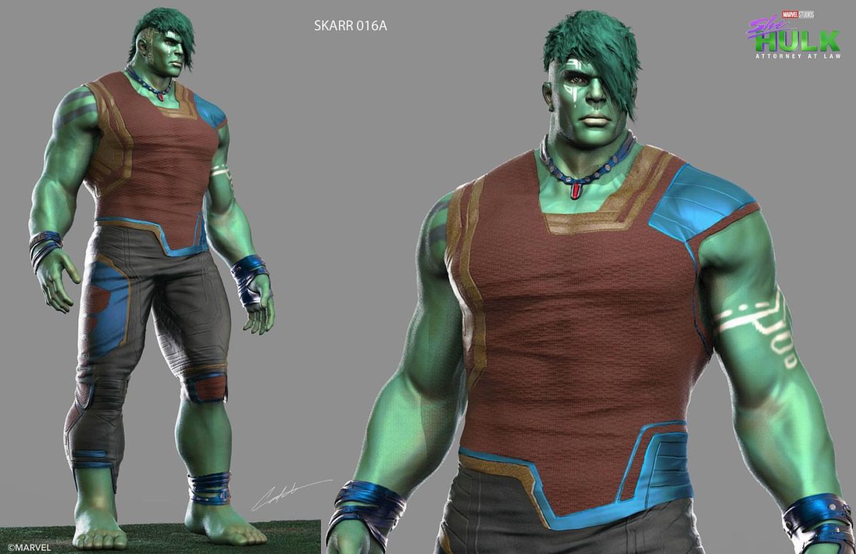 Marvel Skaar Concept Art She-Hulk