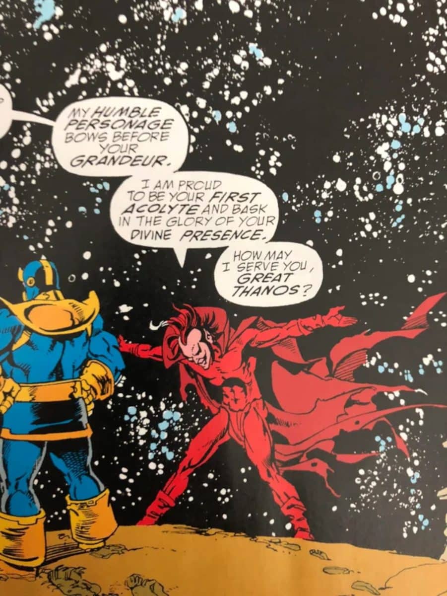 Mephisto in 'Infinity Gauntlet'