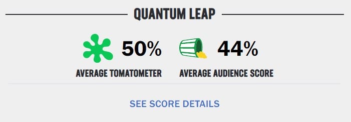 Quantum Leap Rotten Tomatoes