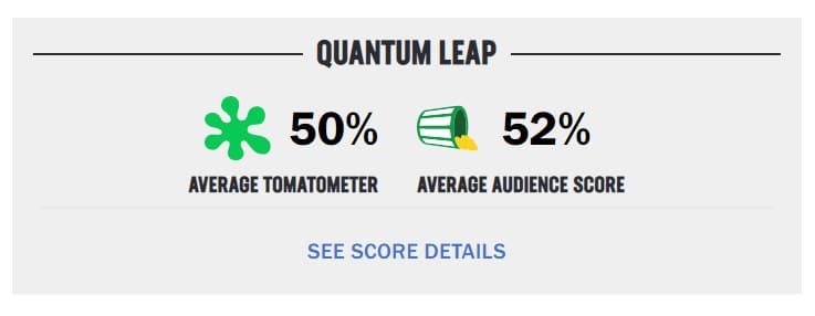 Quantum Leap Rotten Tomatoes