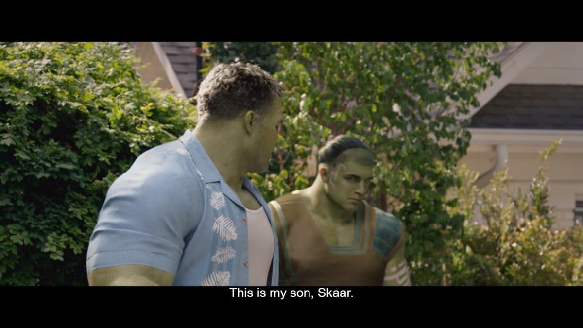 Son of Hulk, Skaar, in She-Hulk