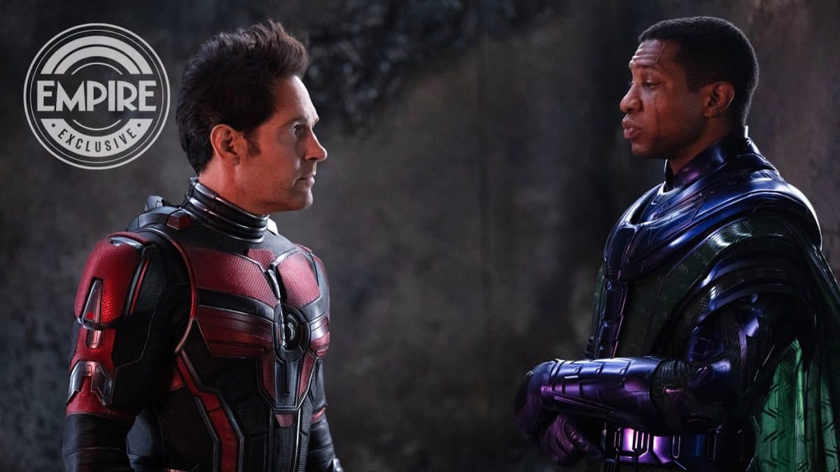 Ant-Man and the Wasp Quantumania Paul Rudd and Jonathan Majors as Kang