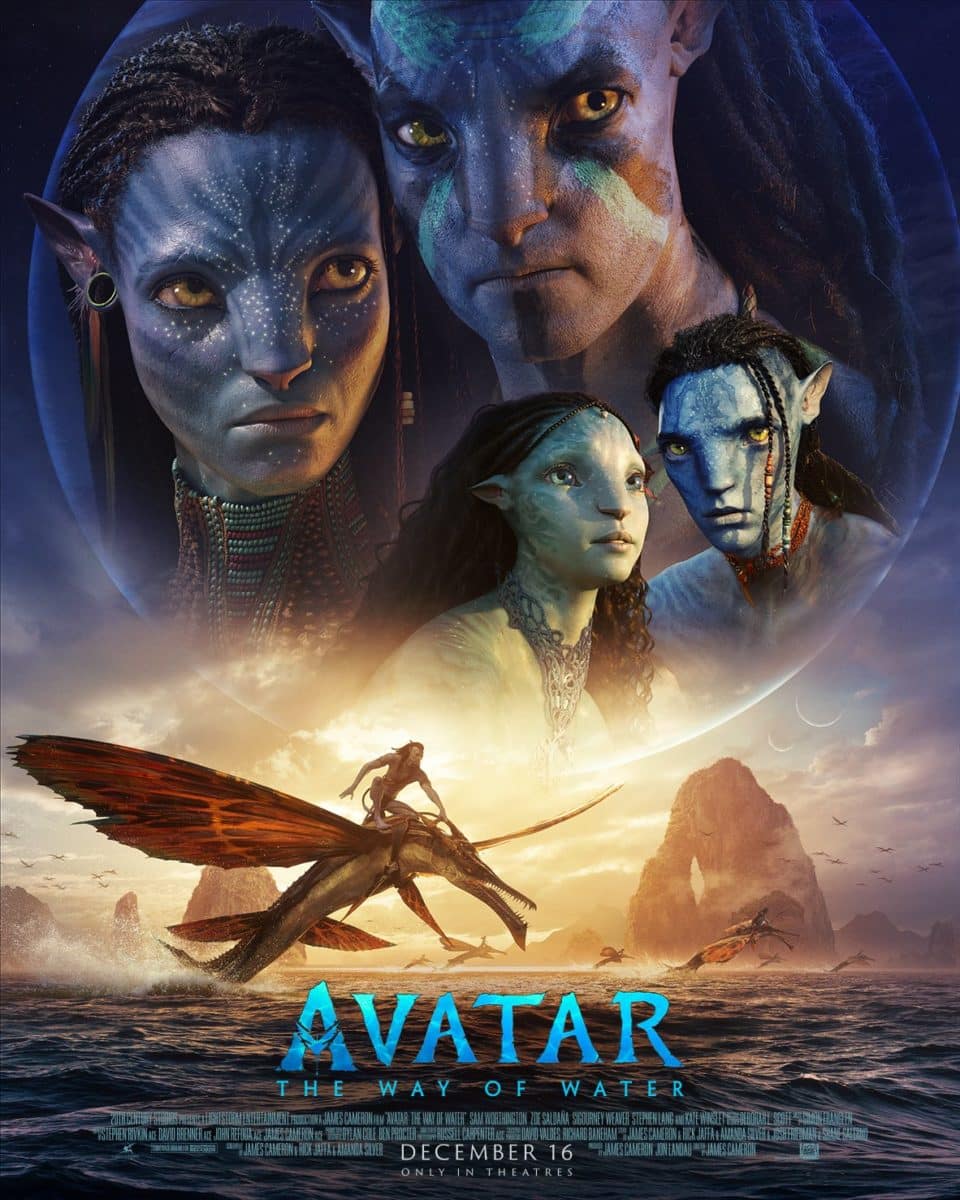 Avatar the way of water poster