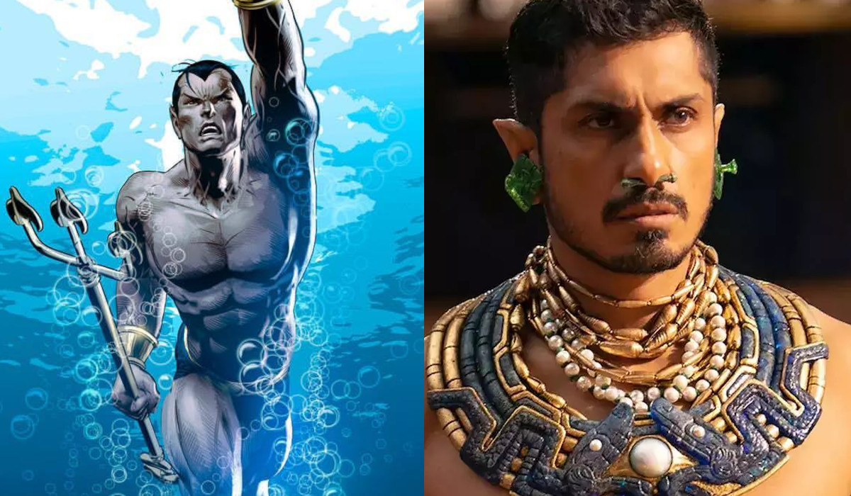 Namor comics vs Black Panther movie