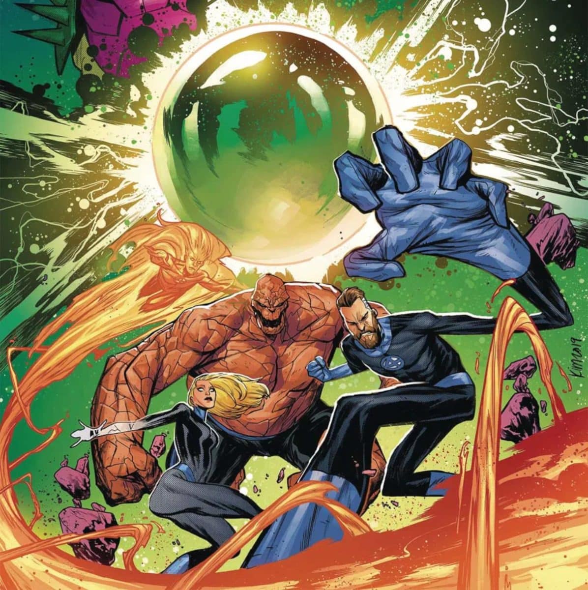 Fantastic Four Negative Zone Marvel Comics