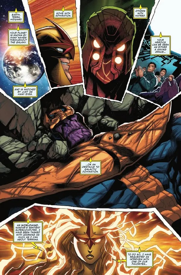 Guardians of the Galaxy Cosmic Rewind preview page