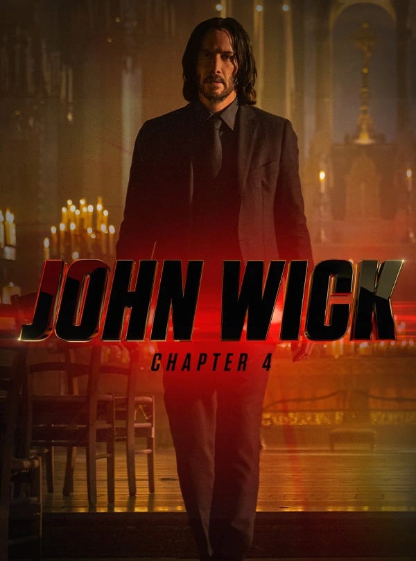 John Wick 4 recebe primeiro trailer e novo poster promocional