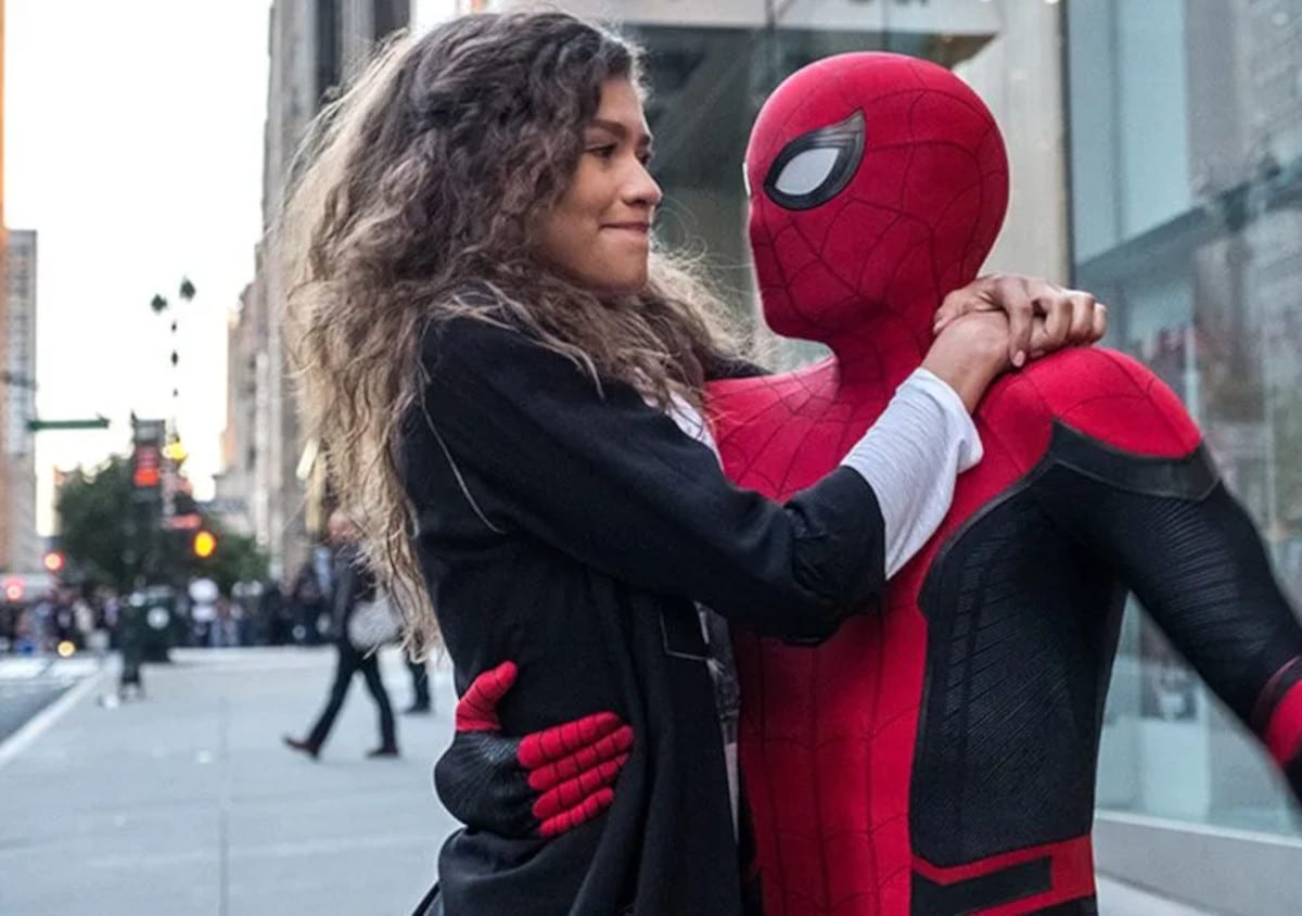 Spider-Man Tom Holland and Zendaya