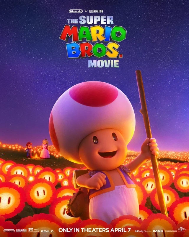 Super Mario Bros Donkey Toad poster