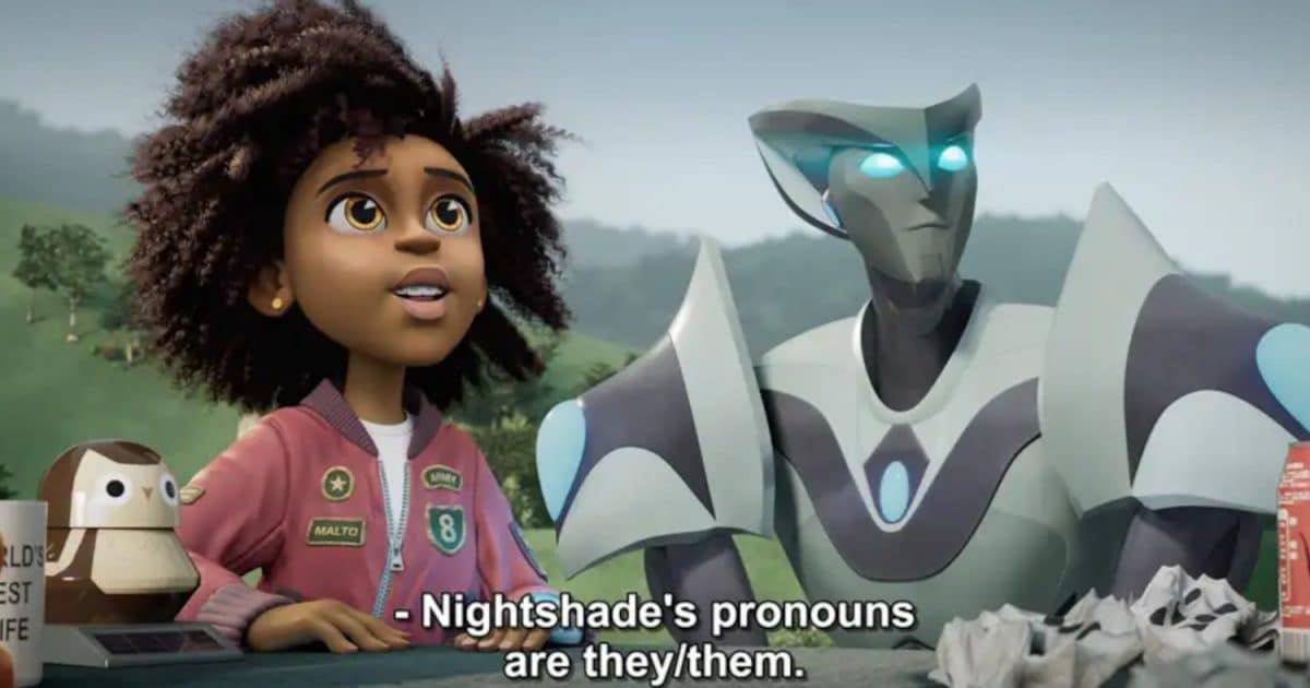 'Transformers: Earthspark' Features Non-Binary Bot