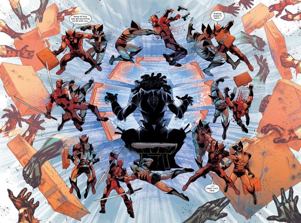 Wolverine Vol.7 #2 vs Deadpool and Danger