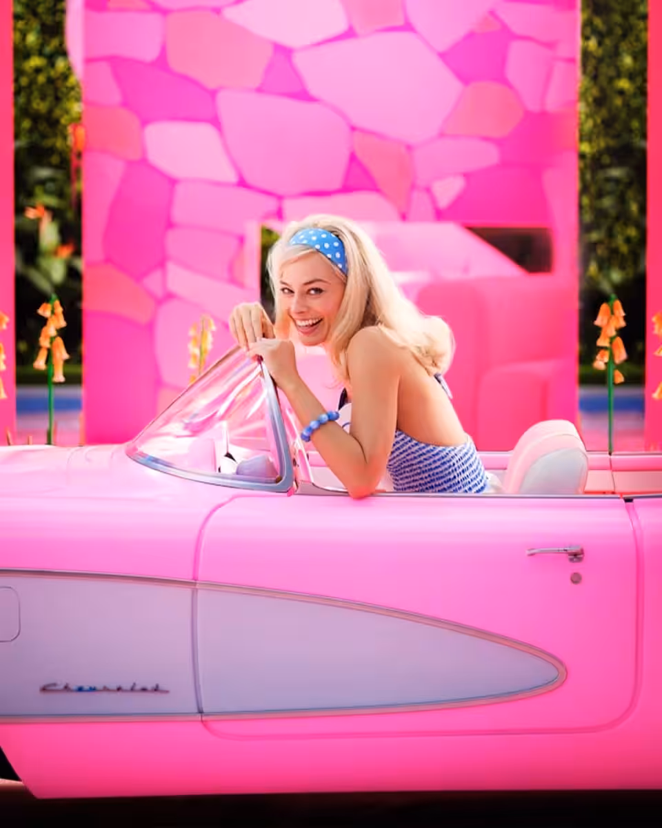 Margot Robbie as Barbie