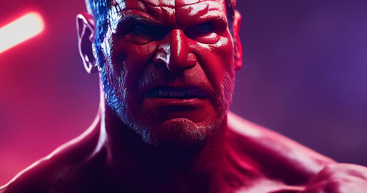 red hulk avengers movie