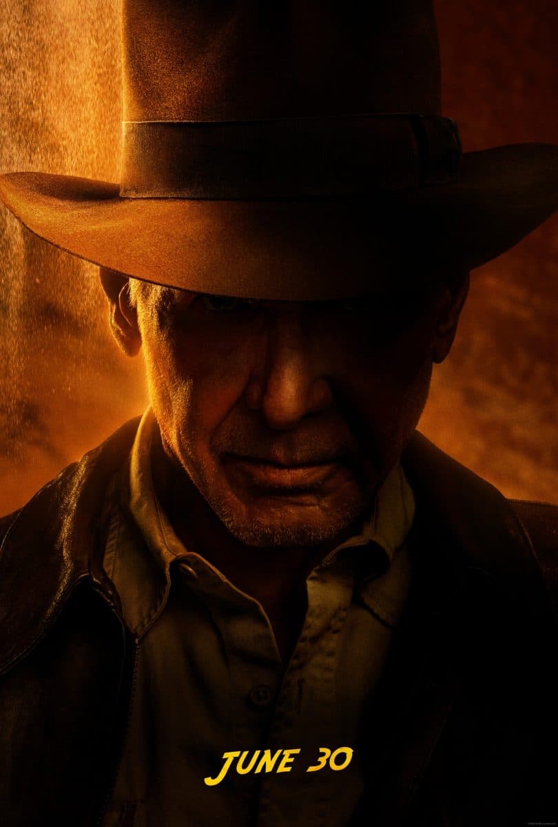 Indiana Jones and the Dial of Destinty Harrison Ford poster