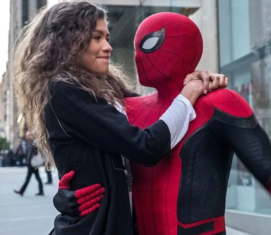 Spider-Man Tom Holland and Zendaya