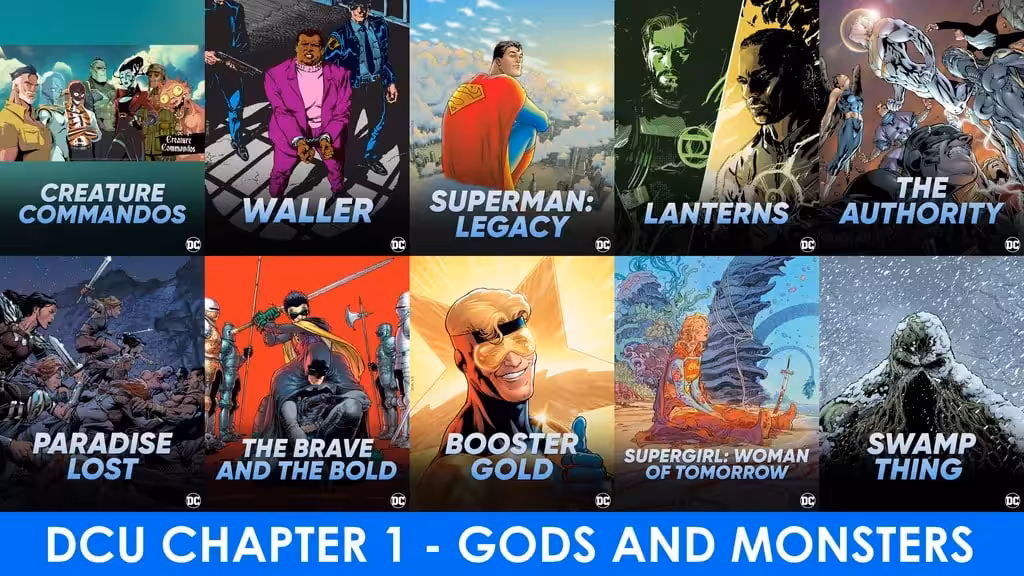 James Gunn DCU plans Chapter 1 Gods and Monsters