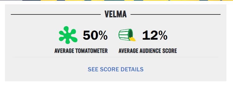 Mindy Kaling Velma Rotten Tomatoes