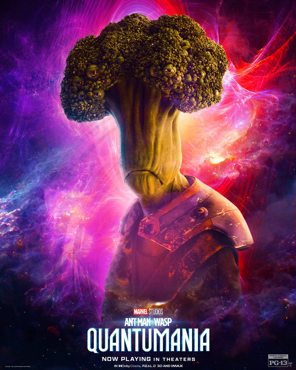 ant man quantumania poster broccoli guy