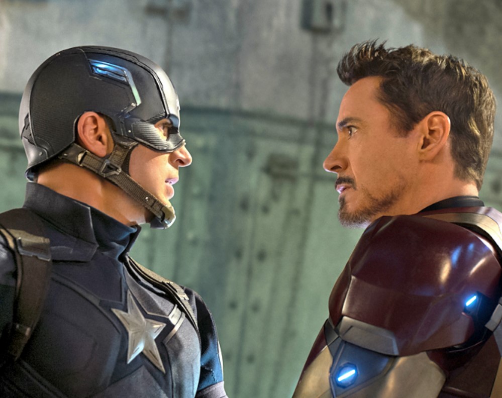 Captain America and Iron Man