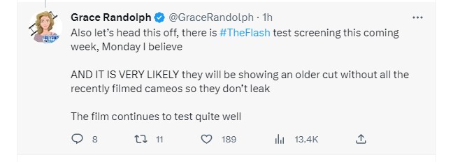 Grace Randolph Batman tweet