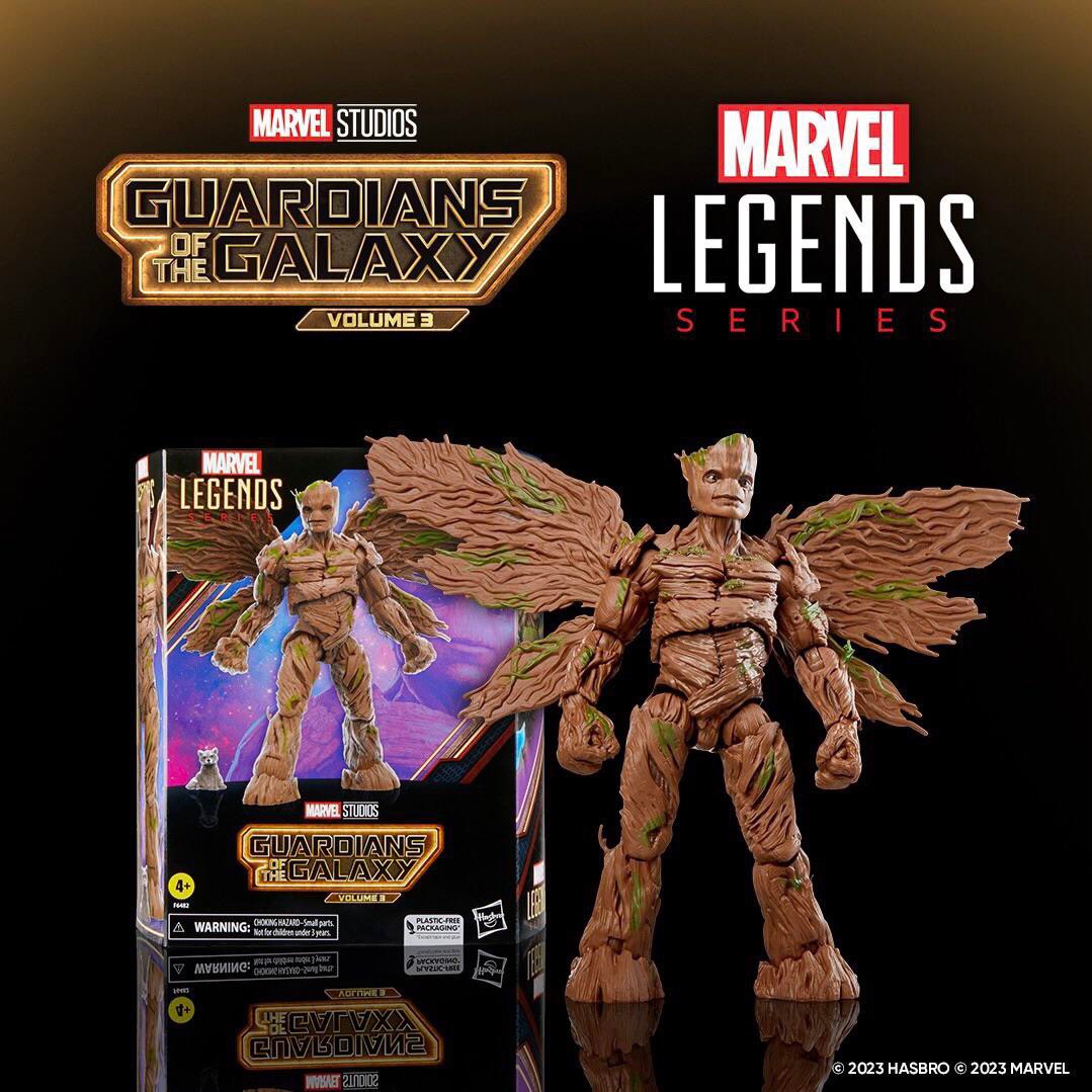 Guardians of the Galaxy 3 Groot flies