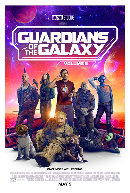 Guardians of the Galaxy 3 super bowl poster