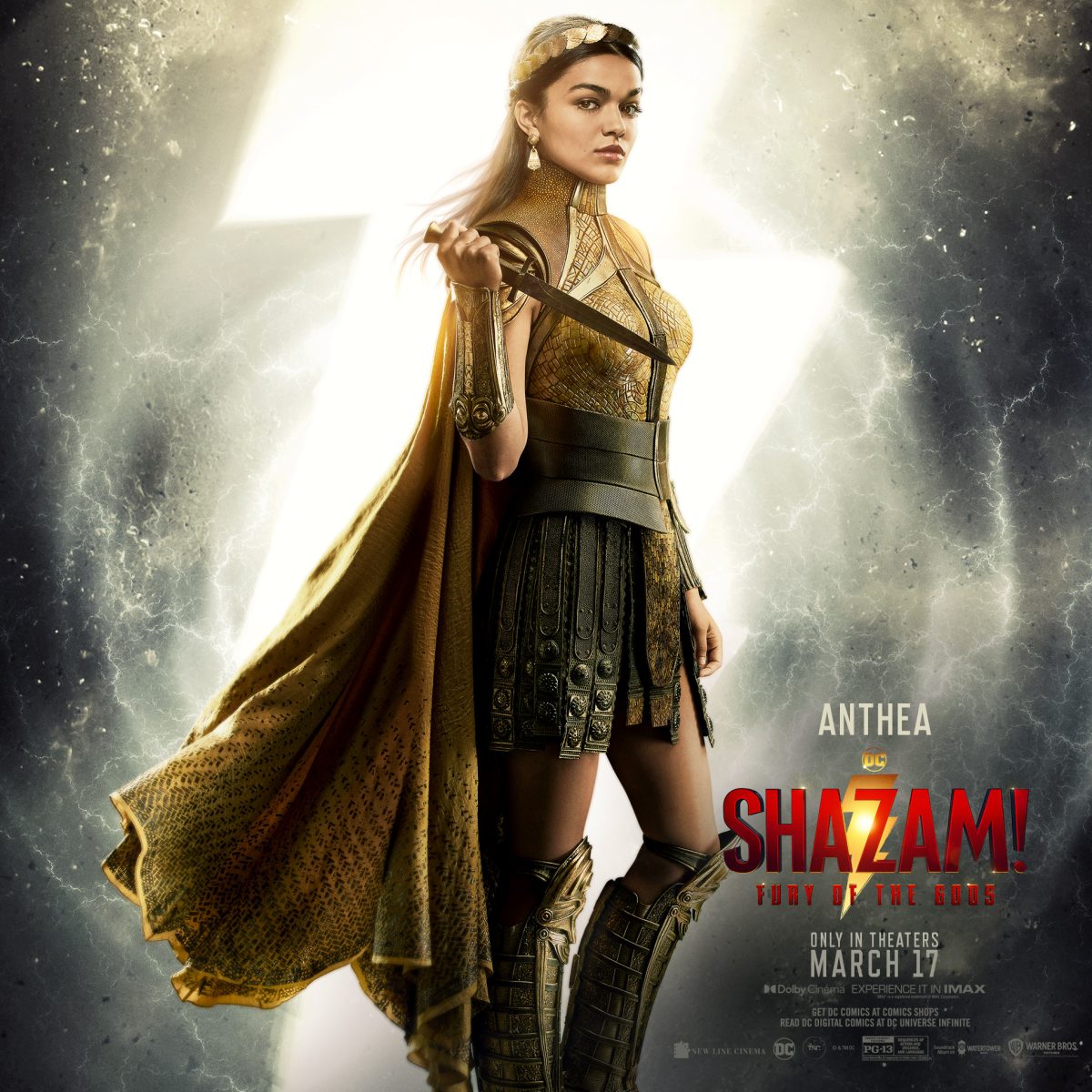 Shazam Fury of the Gods Rachel Zegler Poster