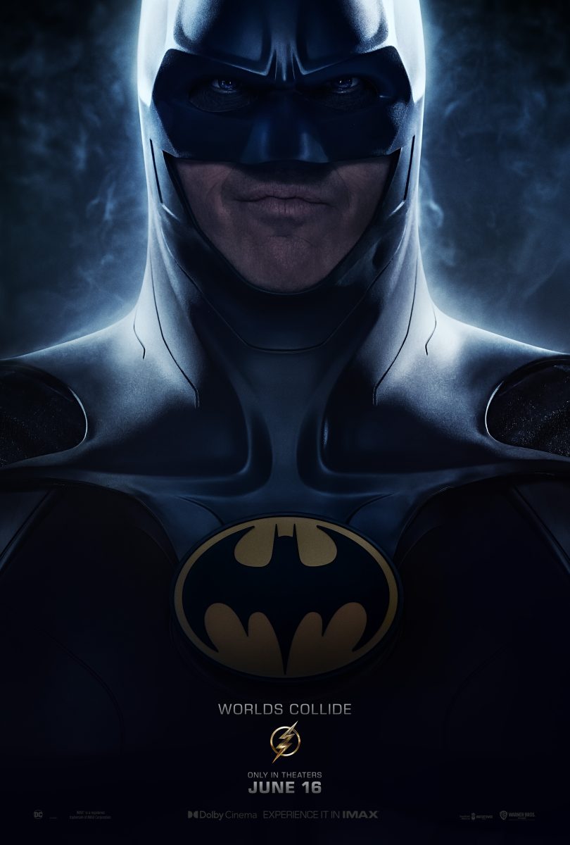 The Flash poster Batman Michael Keaton