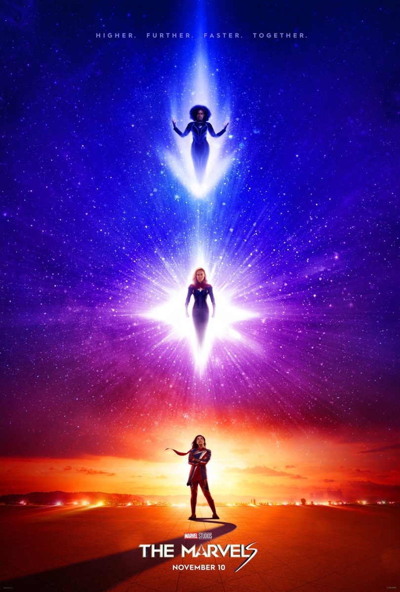The Marvels poster November release date
