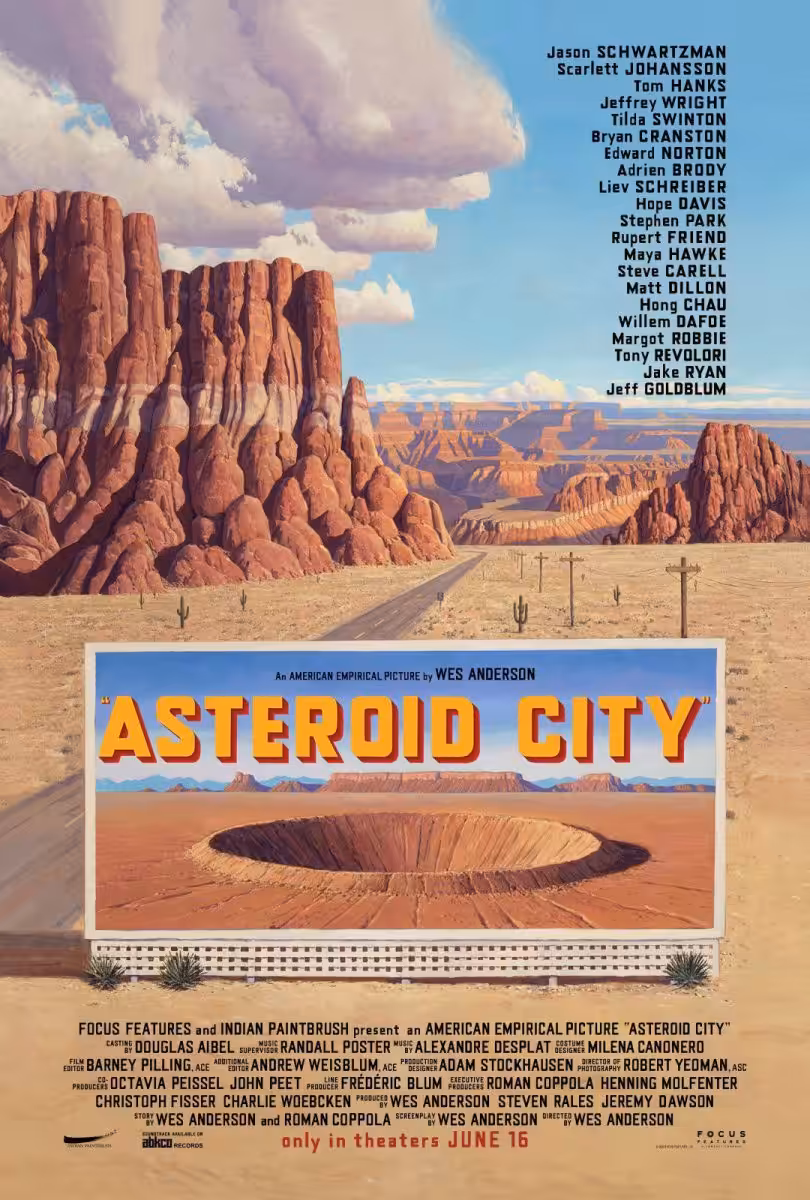 asteroid city poster