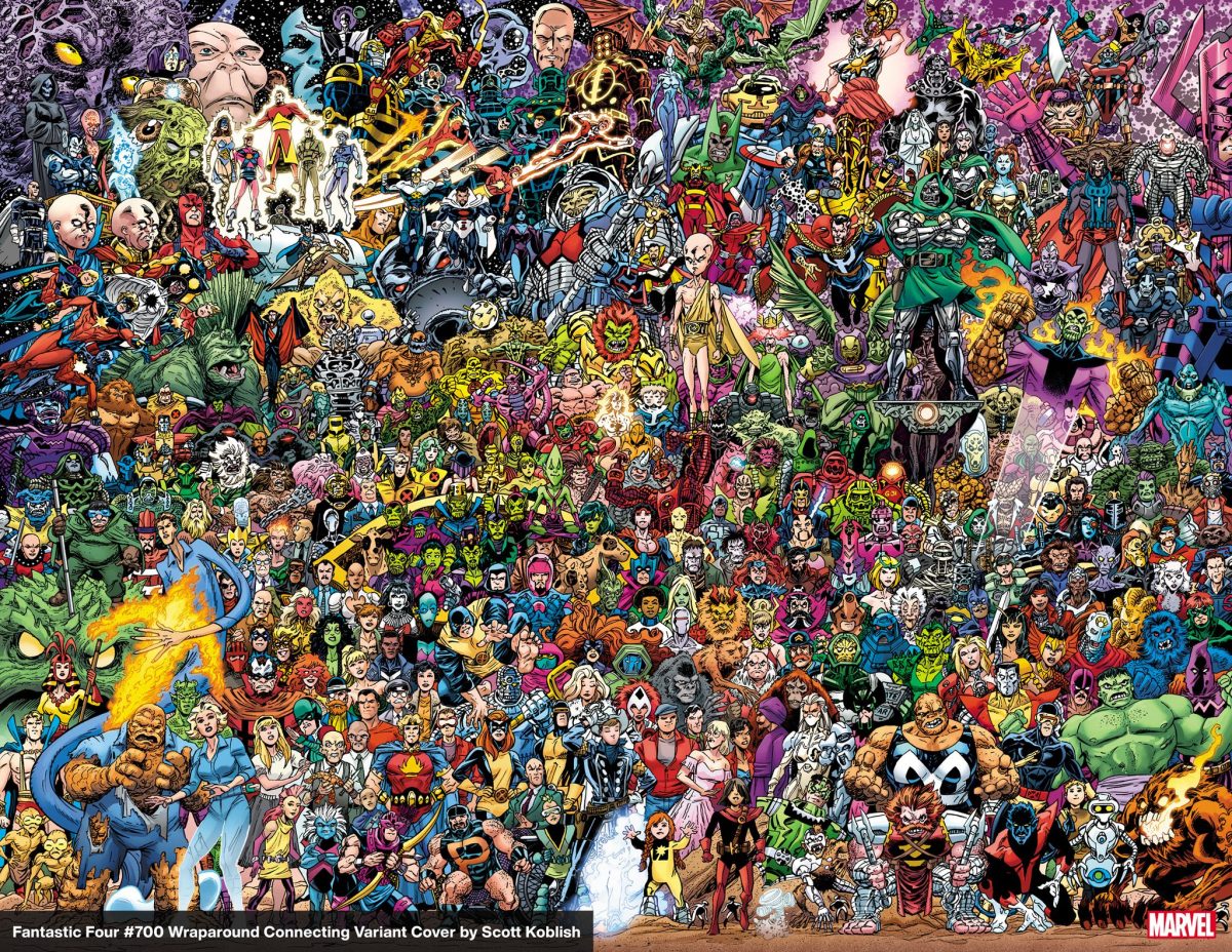 Fantastic Four 700 cover Marvel Comics Quasar Nova