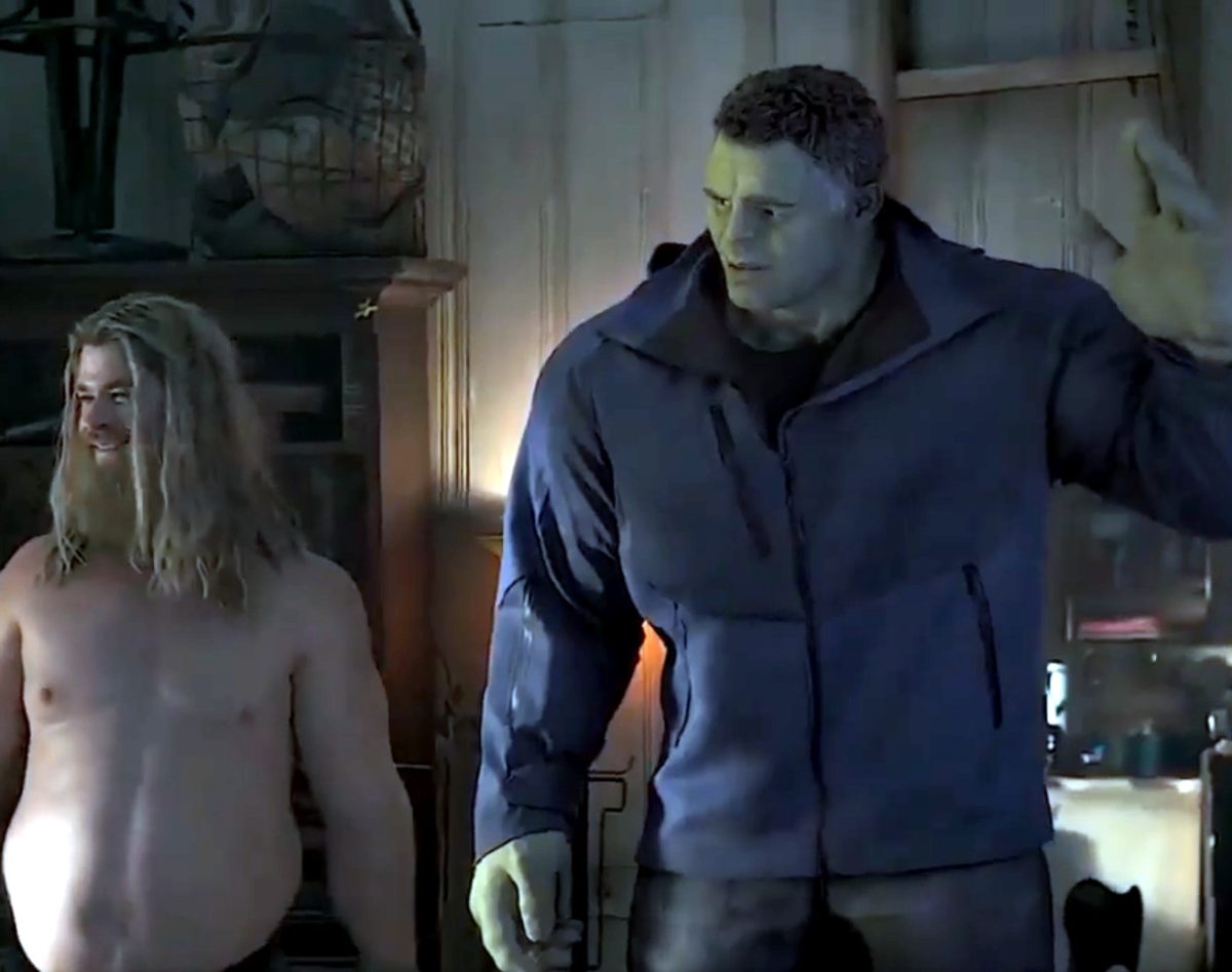 Fat Thor and Hulk