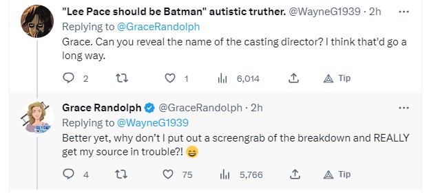 grace randolph superman legacy casting twitter 3