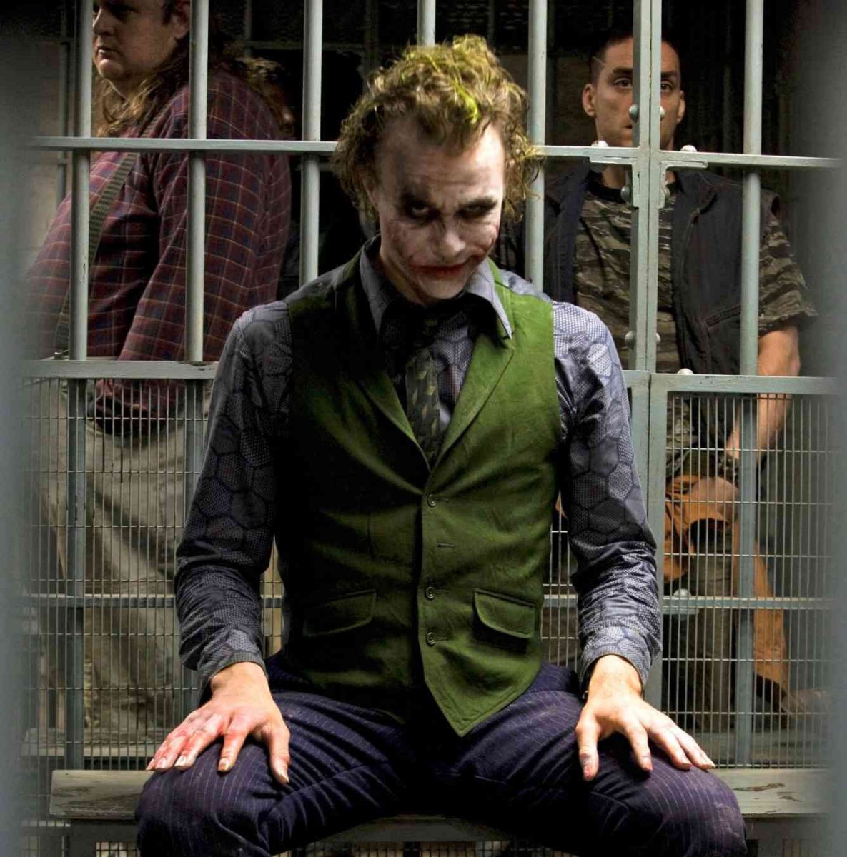 Heath Ledger Joker in Christopher Nolan's The Dark Knight