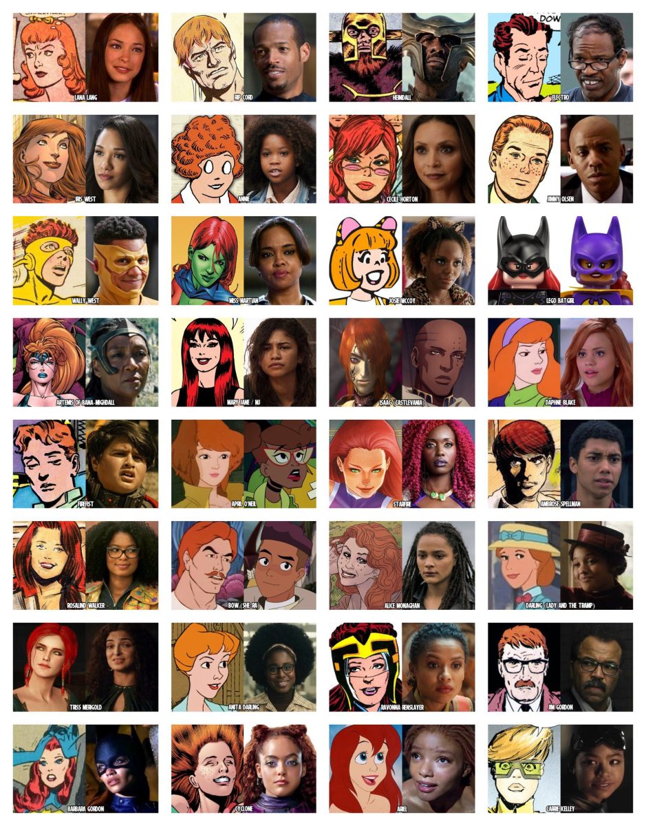 Hollywood replaces red hair characters