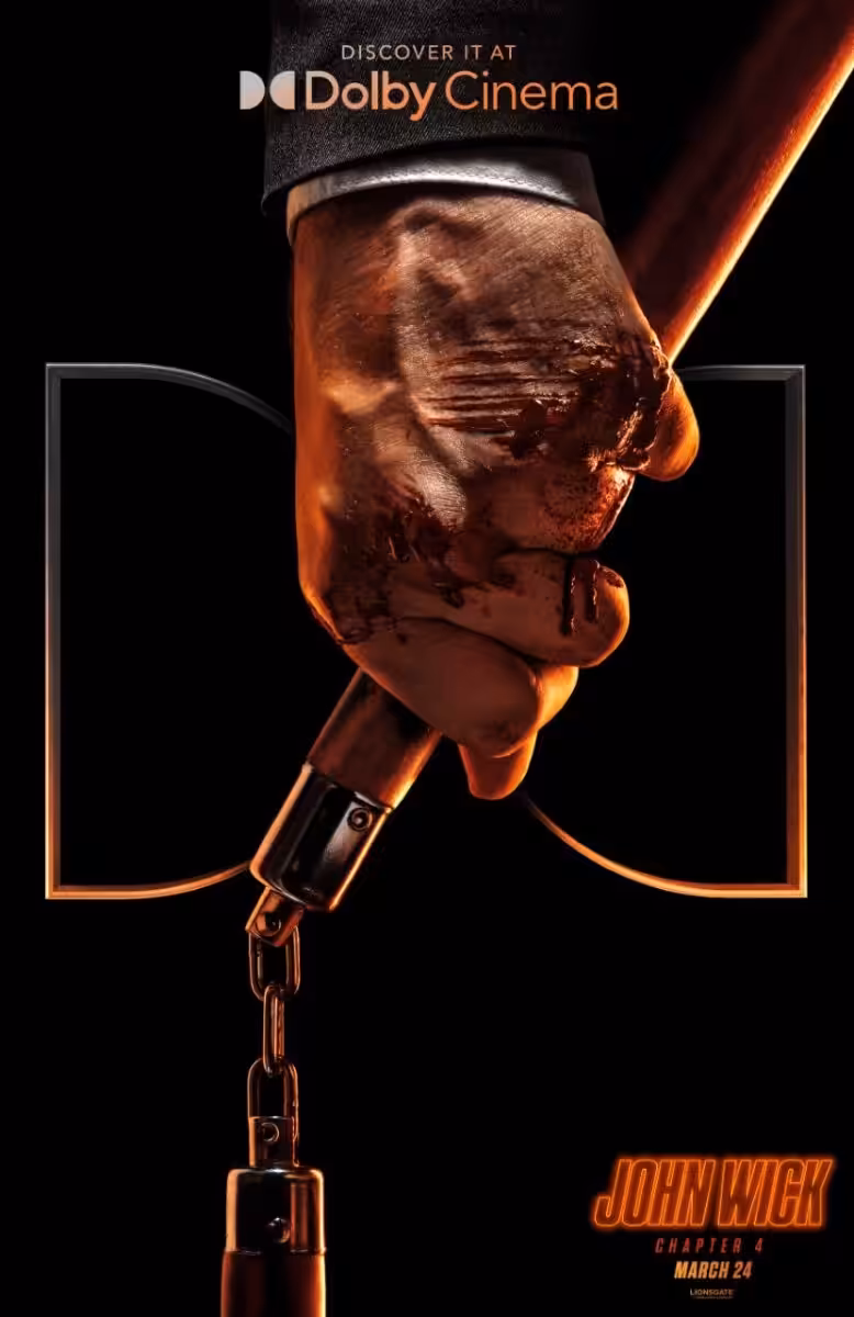 John Wick 4 Dolby Cinema Poster