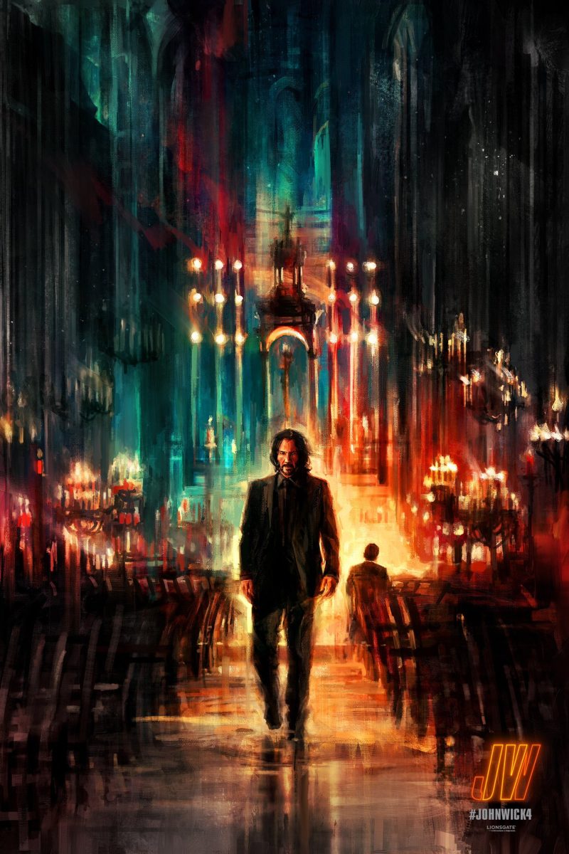 John Wick 4 Keanu Reeves poster