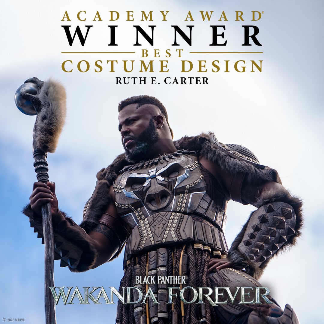 marvel black panther wakanda forever oscars best costume design