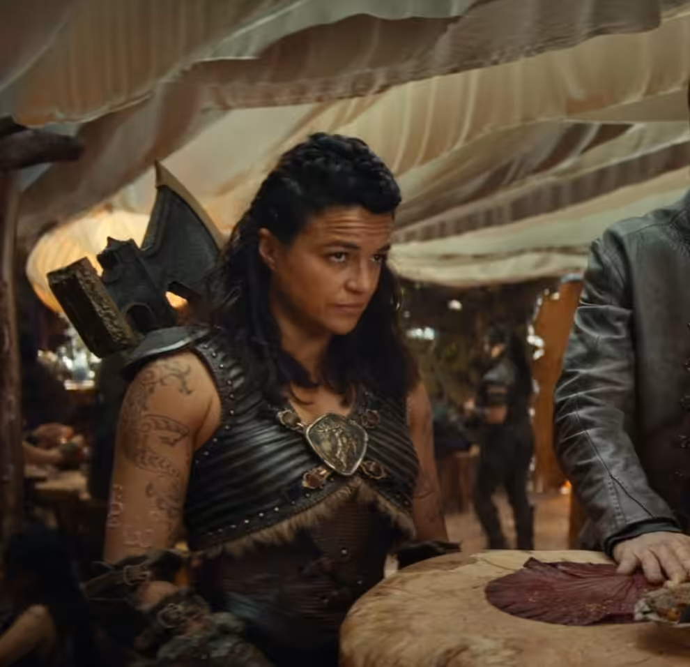 Michelle Rodriguez Barbarian Dungeons and Dragons Michelle Rodriguez Barbarian Dungeons and Dragons