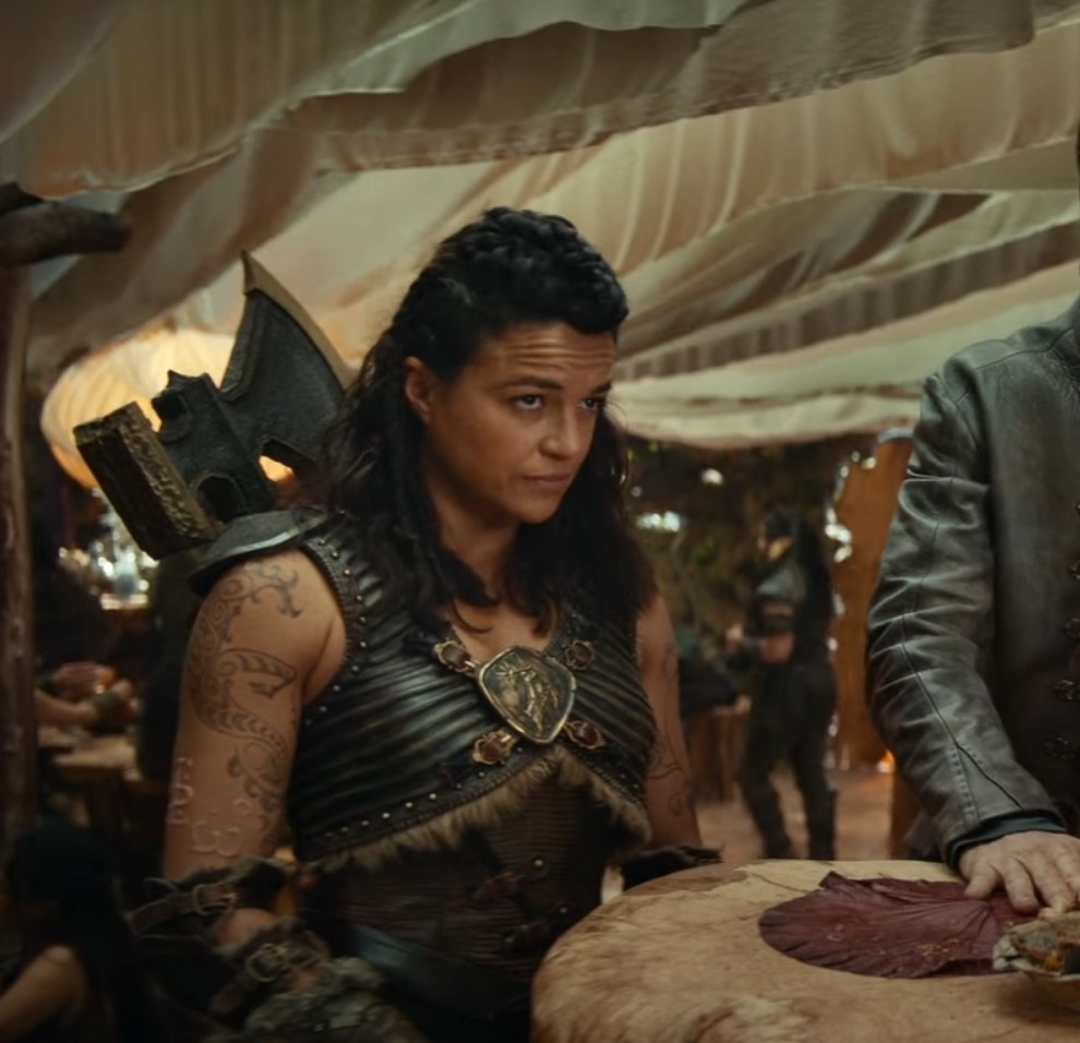 Michelle Rodriguez Barbarian Dungeons and Dragons
